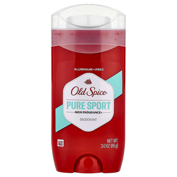 Old Spice, High Endurance ผลิตภัณฑ์ระงับกลิ่นกาย กลิ่นเพียวสปอร์ต ขนาด 3 ออนซ์ (85 ก.)