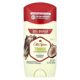 Old Spice, Antiperspirant＆Deodorant、ビャクダン配合Timber（ティンバー）、96g（3.4オンス）