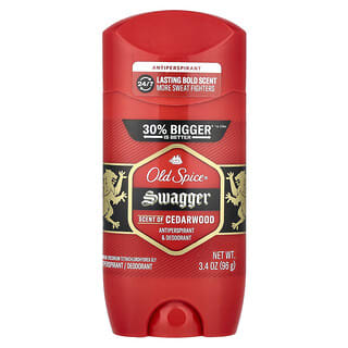 Old Spice, Swagger Antiperspirant & Deodorant, Cedarwood, 3.4 oz (96 g)