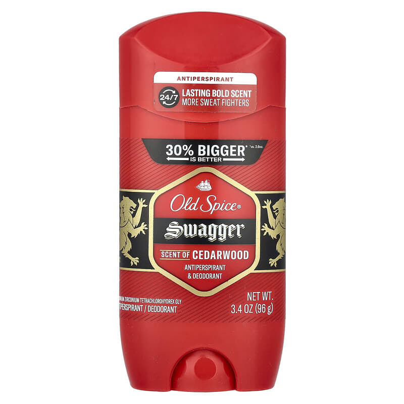 Old Spice Swagger Cedarwood 4本セット Old Spice Swagger Scent of Cedarwood Mens Body Wash, 33.4