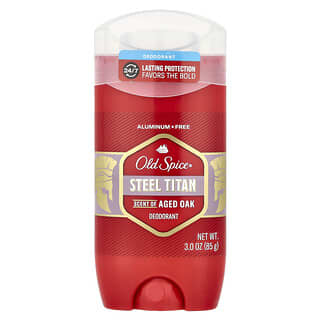 Old Spice, Steel Titan Deodorant, Eskitilmiş Meşe, 3 oz (85 gr)