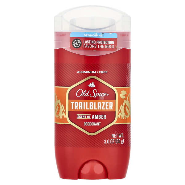 Old Spice, 트레일블레이저 데오드란트, 앰버, 85g(3oz)