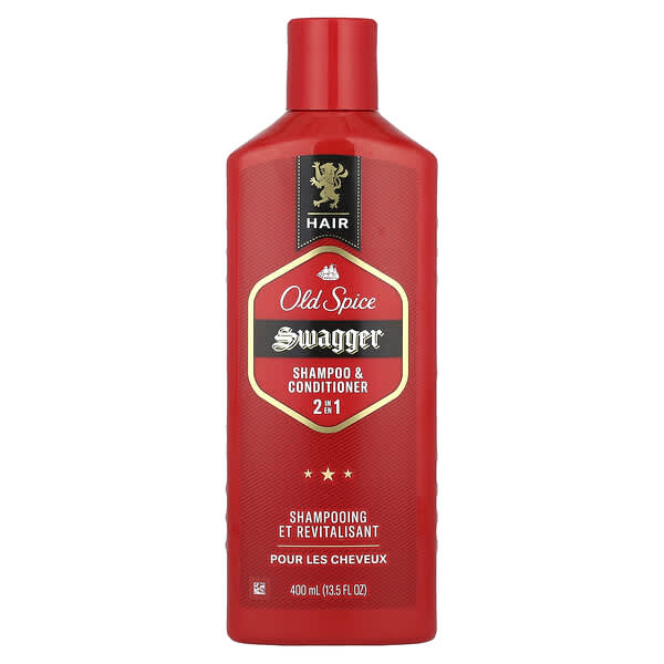 Old Spice, 2 in 1 샴푸 & 컨디셔너, 스웨거, 400ml(13.5fl oz)