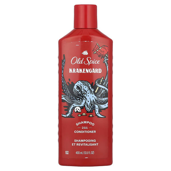 Old Spice, 2 in 1 샴푸 & 컨디셔너, 크라켄가드, 400ml(13.5fl oz)