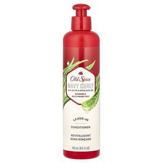 Old Spice, Après-shampooing ondulé et bouclé sans rinçage à l'huile d'aloès et d'avocat, 252 ml