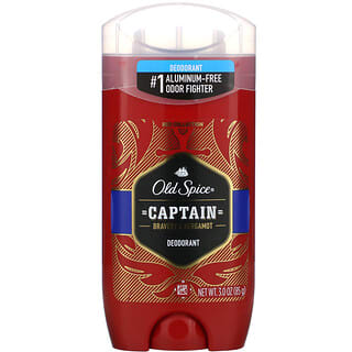 Old Spice, 净味剂，Captain，Bravery&Bergamot，3 盎司（85 克）