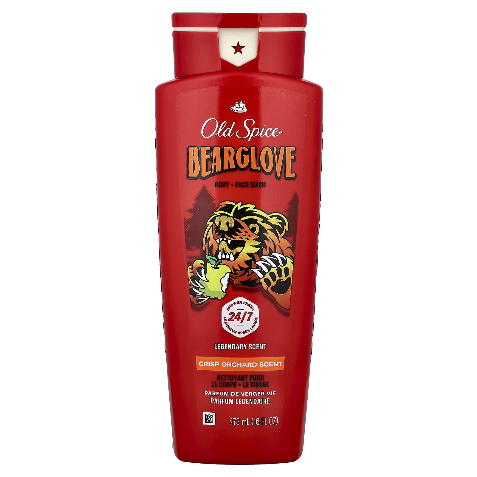 Bearglove（ベアグローブ）、ボディ＋フェイスウォッシュ、クリスプ