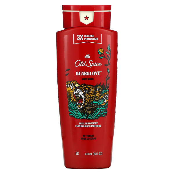 Old Spice, ボディウォッシュ Bearglove（ベアグローブ） 473ml（16液量オンス）