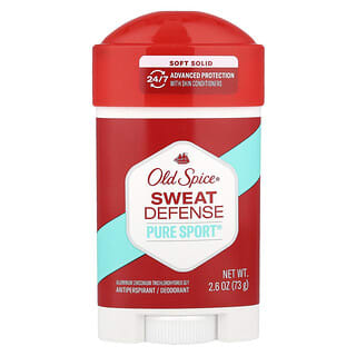 Old Spice, Sweat Defense, Anti-Perspirant Deodorant, Soft Solid, Pure Sport Plus, 2.6 oz (73 g)