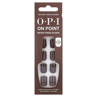 OPI, On Point, Manicura de presión instantánea instantánea, Longitud corta, ¡Jacques usted no sabe!, Kit de 27 piezas