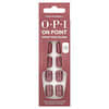OPI, On Point，即時貼片美甲，短款，法式挑逗，27 件套