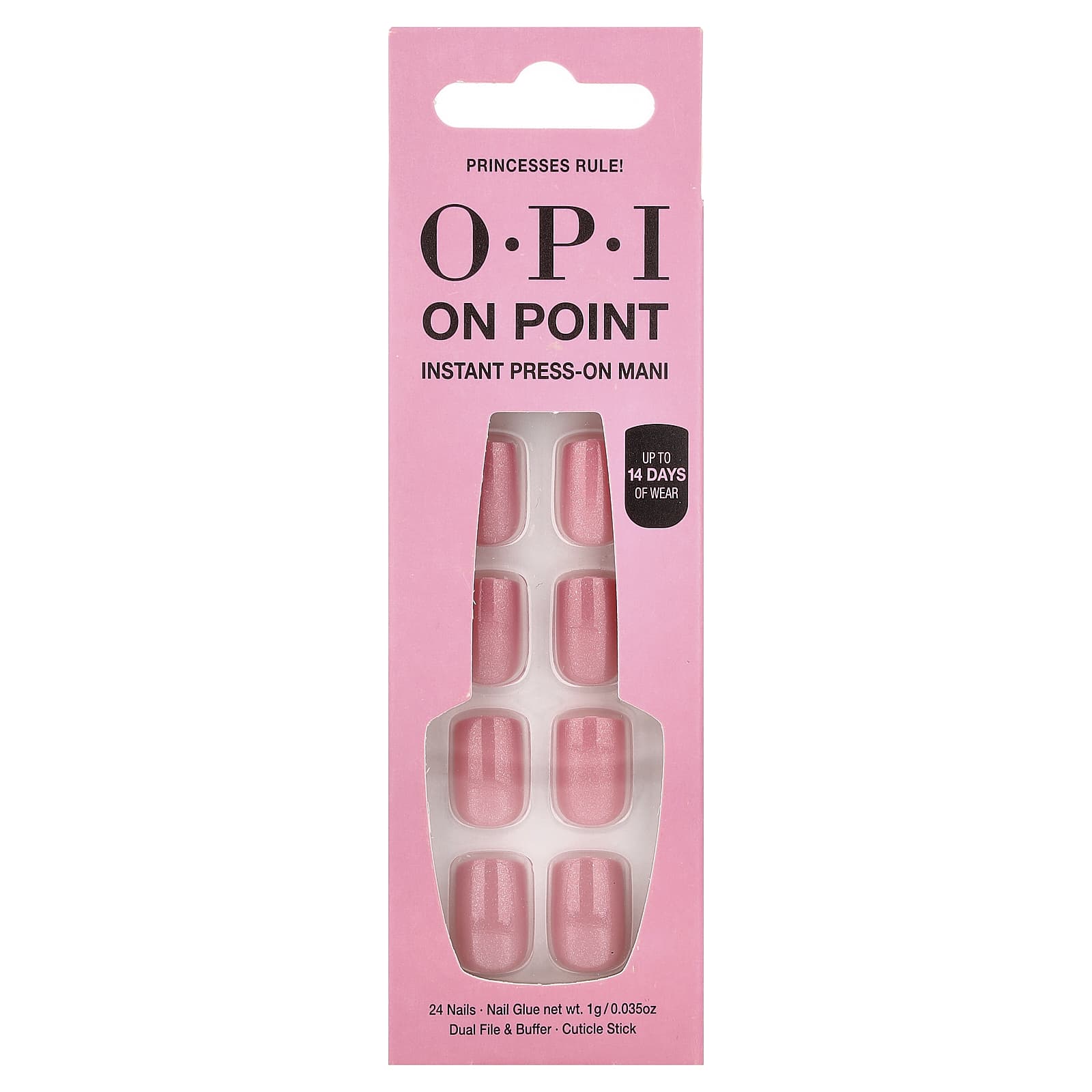 OPI, On Point, мгновенный пресс-мани, короткая волосы, принцесса руль!, набор из 27 предметов