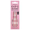OPI, On Point，即時貼片美甲，短款，珠光公主粉!，27 件套