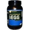 Gold Standard 100% Egg, Vanilla Custard, 2 lbs (909 g)