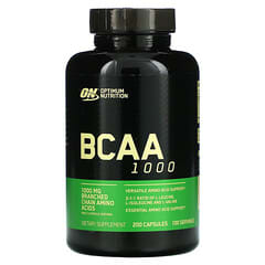Optimum Nutrition, BCAA 1000, 500 мг, 200 капсул