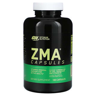 Optimum Nutrition, ZMA, 180 Cápsulas