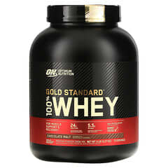 Optimum Nutrition, Gold Standard 100% Whey, Chocolate y malta, 2,27 kg (5 lb)
