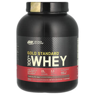 Optimum Nutrition, Gold Standard 100% Whey, Chocolate Malt, 5 lbs (2.27 kg)