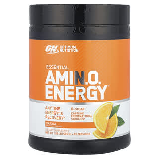 Optimum Nutrition, Essential Amin.O. Energy®, Orange, 1.29 lb (585 g)