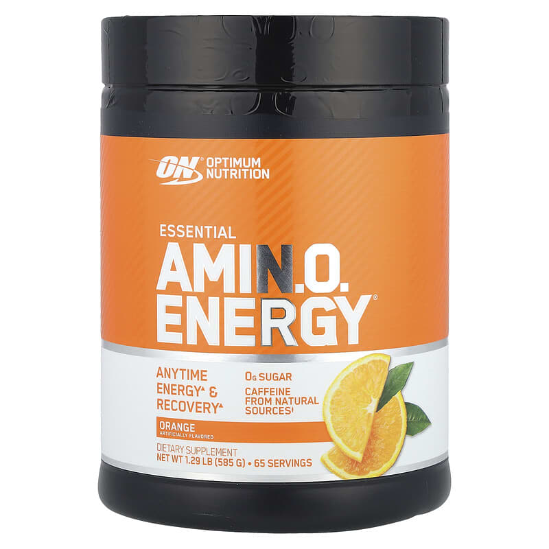 Energia de Aminoácidos Essenciais, Laranja Refrescante, 1.29 Lbs