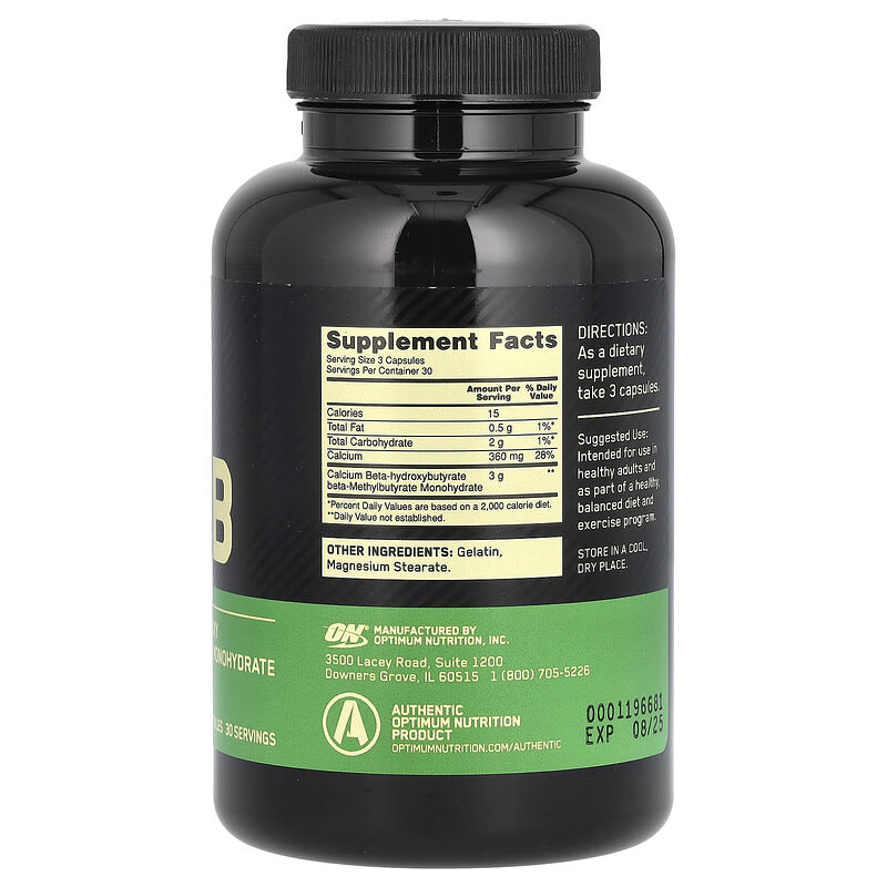 Amazon.co.jp: Optimum Nutrition - HMB 1000 mg 90カプセル