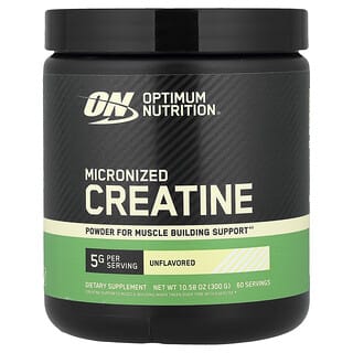 Optimum Nutrition, Micronized Creatine Powder, Unflavored, 10.58 oz (300 g)
