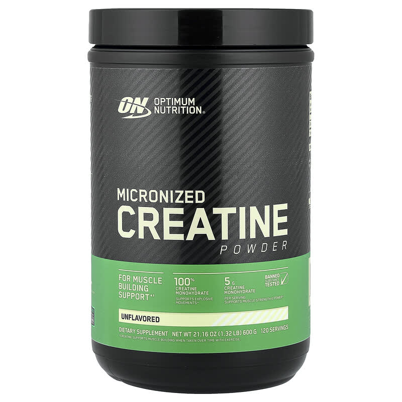 Optimum Nutrition, Creatina Micronizada, 600 g | iHerb