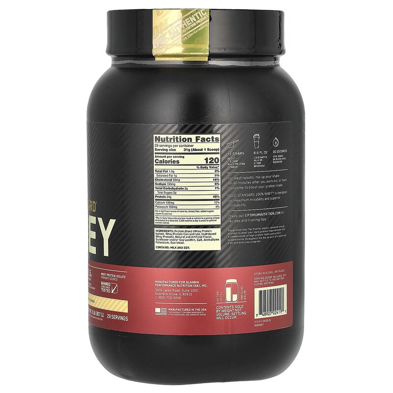 Amazon.com: Optimum Nutrition Gold Standard 100% Whey