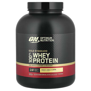 Optimum Nutrition, Gold Standard 100% Whey, сывороточный протеин, французский ванильный крем, 2,27 кг (5 фунтов)