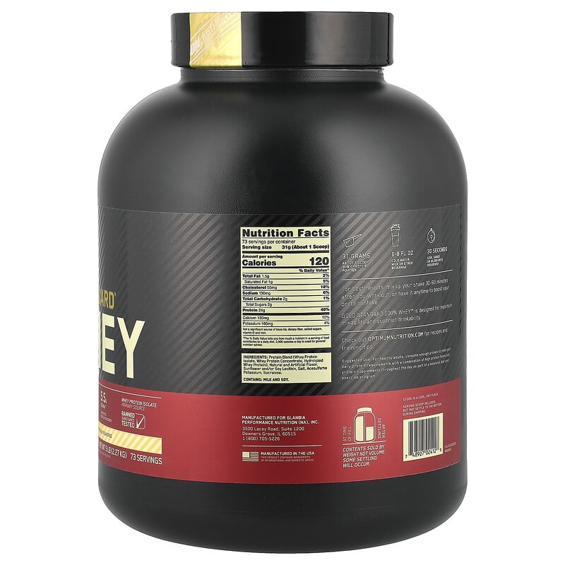 Gold standard whey discount