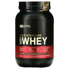 Optimum Nutrition, Gold Standard 100% Whey, протеиновая сыворотка со вкусом молочного шоколада, 907 г (2 фунта)