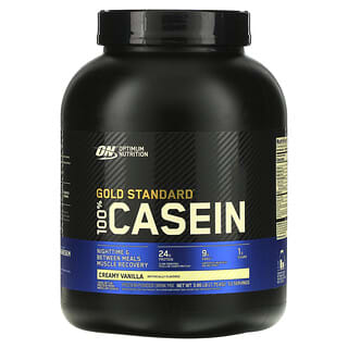 Optimum Nutrition, Gold Standard 100% Casein , Creamy Vanilla, 3.86 lb (1.75 kg)