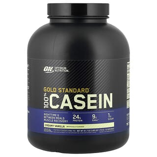 Optimum Nutrition, Gold Standard® 100% Casein, Creamy Vanilla, 3.86 lb (1.75 kg)