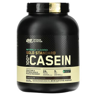 Optimum Nutrition, Gold Standard 100% Casein, с натуральными ароматизаторами со вкусом шоколадного крема, 1,81 кг (4 фунта)