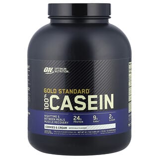 Optimum Nutrition, Gold Standard® 100% Casein, Cookies & Cream, 3.86 lb (1.75 kg)