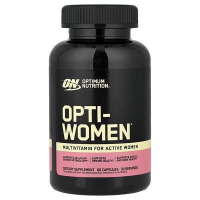 Optimum Nutrition, Opti-Women®, Multivitamin For Active Women, 60 Capsules