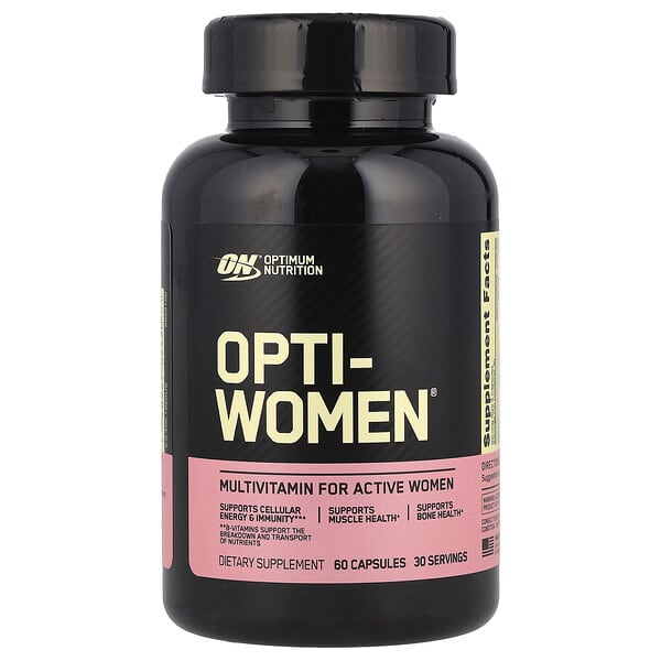 Optimum Nutrition, Opti-Women®, Multivitamin for Active Women, 60 Capsules