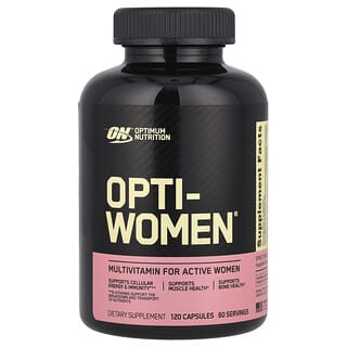 Optimum Nutrition, Opti-Women, Suplemento para mujeres, 120 cápsulas