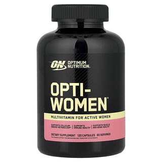 Optimum Nutrition, Opti-Women®, Multivitamine pentru femei active, 120 capsule