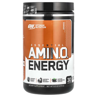 Optimum Nutrition, ESSENTIAL AMIN.O. ENERGY, Naranja, 270 g (9,5 oz)