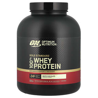 Optimum Nutrition, Gold Standard® 100 % myse, hvit sjokolade, 2,27 kg