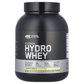 Optimum Nutrition, Platinum Hydro Whey, Velocity Vanilla, 3.52 lb (1.6 kg)