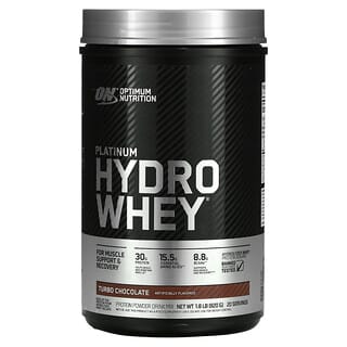 Optimum Nutrition, Platinum Hydro Whey, турбо-шоколад, 795 г (1,75 фунта)
