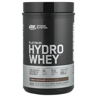 Optimum Nutrition, Platinum Hydro Whey®, Turbo Chocolate, 1.8 lb (820 g)