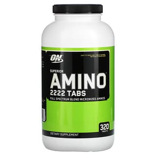 Optimum Nutrition, Superior Amino 2222 タブ、320 錠
