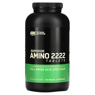 Optimum Nutrition, Superior Amino 2222, 320 Tablets
