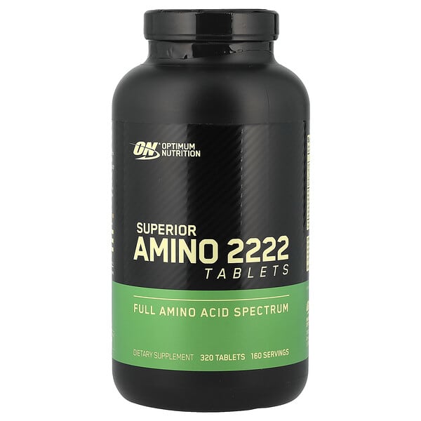 Optimum Nutrition Superior Amino 2222, 320 Tablets