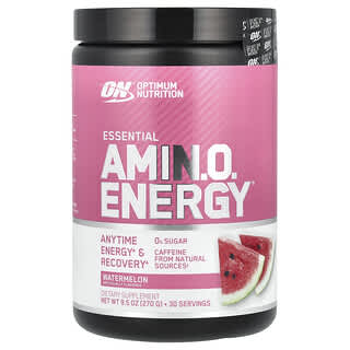 Optimum Nutrition, Essential Amin.O. Energy, pastèque, 9,5 oz (270 g)