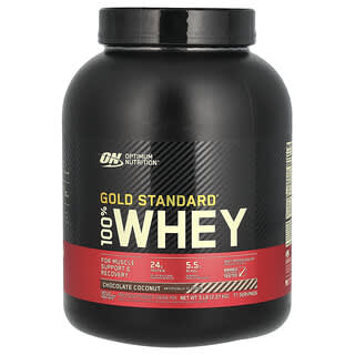 Optimum Nutrition, Gold Standard 100% Whey, Suero de leche, Chocolate y coco, 2,27 kg (5 lb)