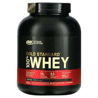 Optimum Nutrition, Gold Standard 100 % Whey, Café, 2,27 kg